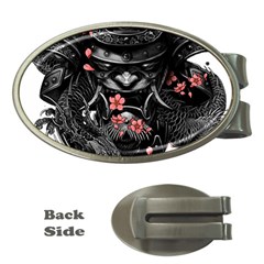 Sleeve Tattoo  Samurai Money Clips (oval)  by Sudhe