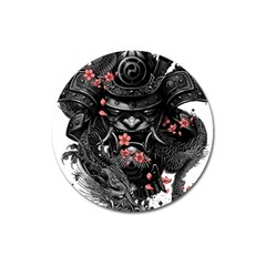 Sleeve Tattoo  Samurai Magnet 3  (round) by Sudhe