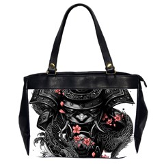 Sleeve Tattoo  Samurai Oversize Office Handbag (2 Sides) by Sudhe