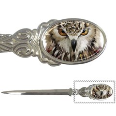 Vector Hand Painted Owl Letter Opener by Sudhe