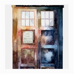 Tardis Doctor Who Transparent Medium Glasses Cloth (2-side) by Sudhe