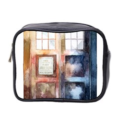 Tardis Doctor Who Transparent Mini Toiletries Bag (two Sides) by Sudhe