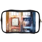 Tardis Doctor Who Transparent Toiletries Bag (Two Sides) Front