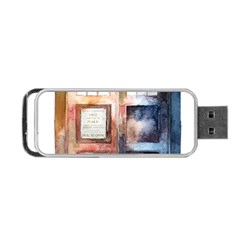 Tardis Doctor Who Transparent Portable Usb Flash (one Side) by Sudhe