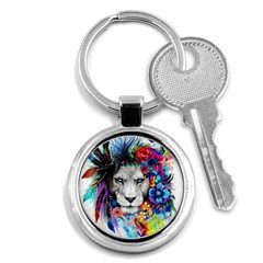 Art Drawing Poster Painting The Lion King Key Chains (round)  by Sudhe