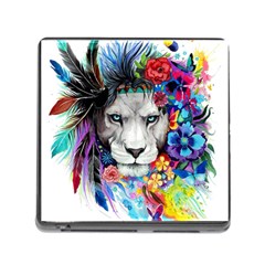 Art Drawing Poster Painting The Lion King Memory Card Reader (square 5 Slot)