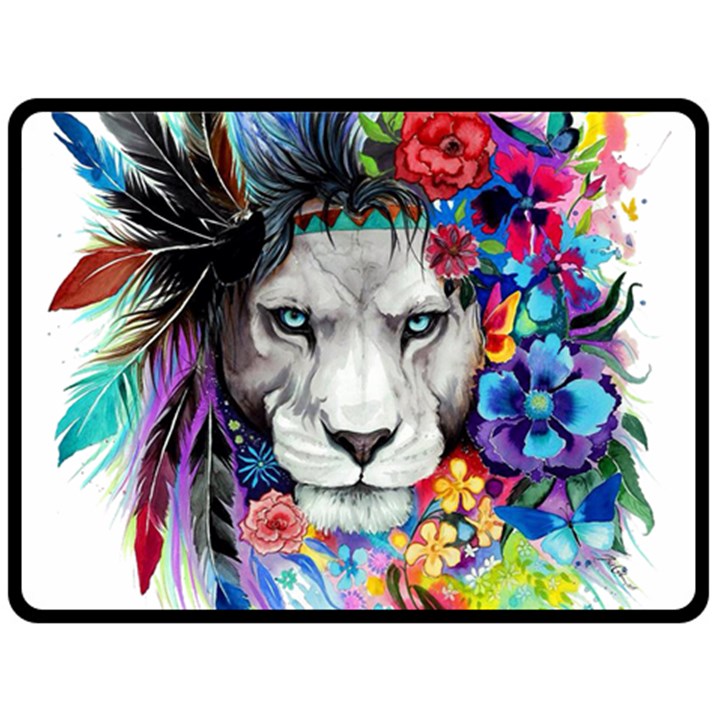 Art Drawing Poster Painting The Lion King Fleece Blanket (Large) 