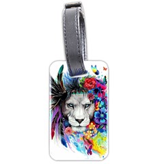 Art Drawing Poster Painting The Lion King Luggage Tags (two Sides) by Sudhe