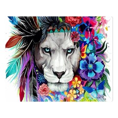 Art Drawing Poster Painting The Lion King Double Sided Flano Blanket (large)  by Sudhe