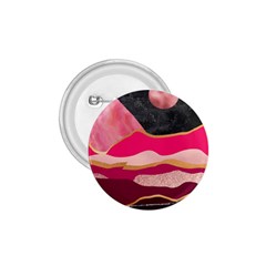 Pink And Black Abstract Mountain Landscape 1 75  Buttons