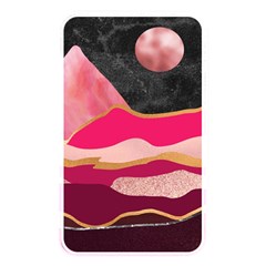 Pink And Black Abstract Mountain Landscape Memory Card Reader (rectangular) by charliecreates