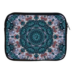 Marbels Glass And Paint Love Mandala Decorative Apple Ipad 2/3/4 Zipper Cases by pepitasart