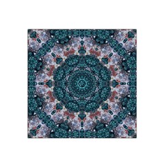 Marbels Glass And Paint Love Mandala Decorative Satin Bandana Scarf by pepitasart