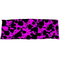 Black And Pink Leopard Style Paint Splash Funny Pattern Body Pillow Case Dakimakura (two Sides) by yoursparklingshop