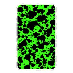 Black And Green Leopard Style Paint Splash Funny Pattern Memory Card Reader (rectangular) by yoursparklingshop