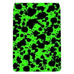 Black And Green Leopard Style Paint Splash Funny Pattern Removable Flap Cover (s) by yoursparklingshop