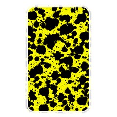 Black And Yellow Leopard Style Paint Splash Funny Pattern  Memory Card Reader (rectangular) by yoursparklingshop