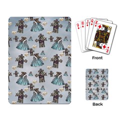 Funny Elephant, Pattern Design Playing Cards Single Design by FantasyWorld7