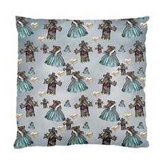 Funny Elephant, Pattern Design Standard Cushion Case (one Side) by FantasyWorld7