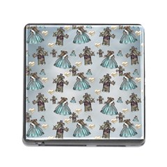 Funny Elephant, Pattern Design Memory Card Reader (square 5 Slot) by FantasyWorld7