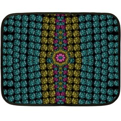 Glass Balls And Flower Sunshine Double Sided Fleece Blanket (mini) 