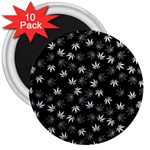 Weed Pattern 3  Magnets (10 pack)  Front