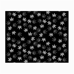 Weed Pattern Small Glasses Cloth (2-side) by Valentinaart