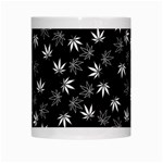 Weed Pattern White Mugs Center