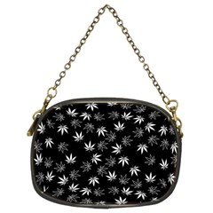 Weed Pattern Chain Purse (two Sides) by Valentinaart