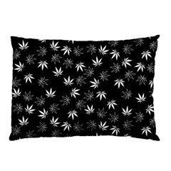 Weed Pattern Pillow Case by Valentinaart