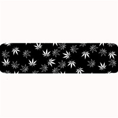 Weed Pattern Large Bar Mats by Valentinaart