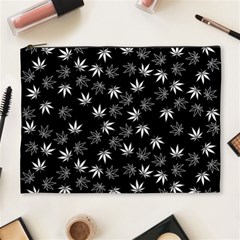 Weed Pattern Cosmetic Bag (xl) by Valentinaart