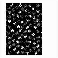 Weed Pattern Small Garden Flag (two Sides) by Valentinaart