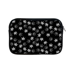 Weed Pattern Apple Ipad Mini Zipper Cases by Valentinaart