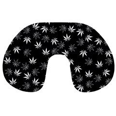 Weed Pattern Travel Neck Pillows