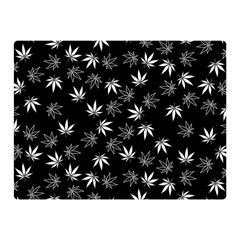 Weed Pattern Double Sided Flano Blanket (mini)  by Valentinaart