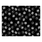 Weed Pattern Double Sided Flano Blanket (Large)  80 x60  Blanket Front