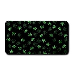 Weed Pattern Medium Bar Mats by Valentinaart