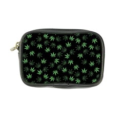 Weed Pattern Coin Purse by Valentinaart