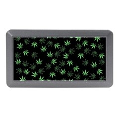 Weed Pattern Memory Card Reader (mini) by Valentinaart