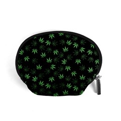 Weed Pattern Accessory Pouch (small) by Valentinaart