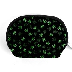 Weed Pattern Accessory Pouch (medium) by Valentinaart