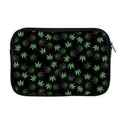 Weed Pattern Apple Macbook Pro 17  Zipper Case by Valentinaart