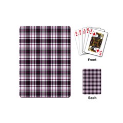 Tartan Pattern Playing Cards (mini) by Pakrebo