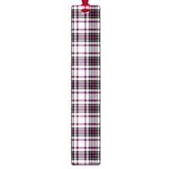 Tartan Pattern Large Book Marks by Pakrebo