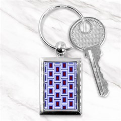 Abstract Square Illustrations Background Key Chains (rectangle)  by Pakrebo