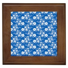 Background Blue Colors Framed Tiles