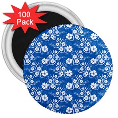 Background Blue Colors 3  Magnets (100 pack)