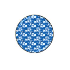 Background Blue Colors Hat Clip Ball Marker