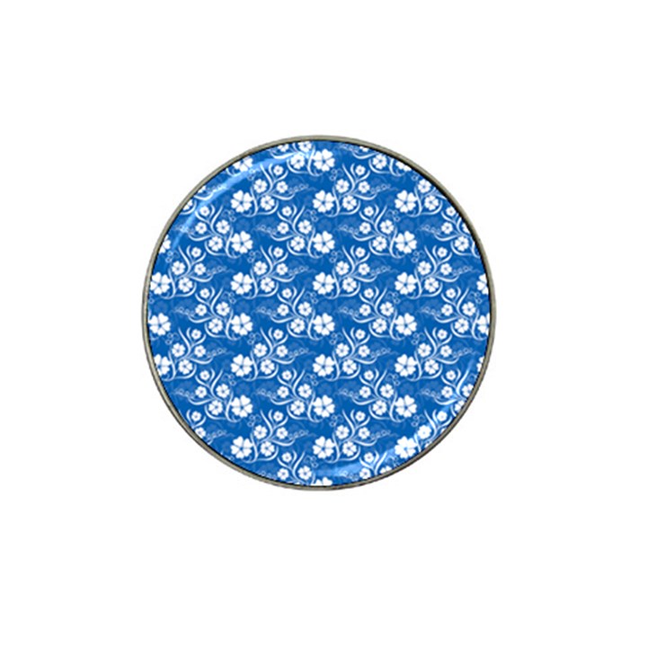 Background Blue Colors Hat Clip Ball Marker (4 pack)